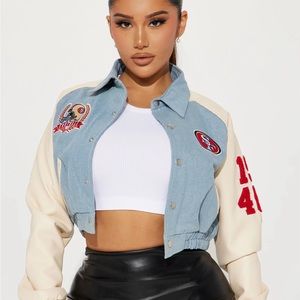 San Francisco 49ers Niners Jacket NEW